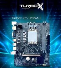 TURBOX PRO H610M-E H610 M.2 SATA DDR4 1700Pin 12.Nesil   Anakart